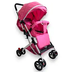KIDSHOP - Coche Paseador Tipo Maleta + Toldillo PD-6609-2-RS