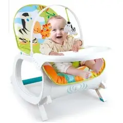 KIDSHOP - Silla Mecedora Vibradora Crece Conmigo Bbe SELVA Con Comedor_.