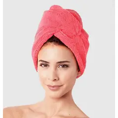 ESSENZA - Toalla Turbante para el Cabello en Microfibra Coral en Caja -