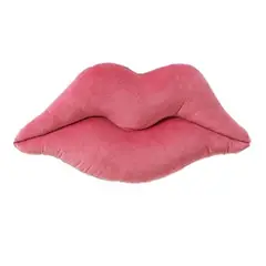 BANZAY - Cojin Labios Beso Suave - Fucsia