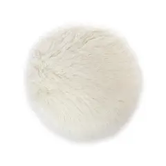 BANZAY - Cojín Para Meditación Yoga - Blanco.