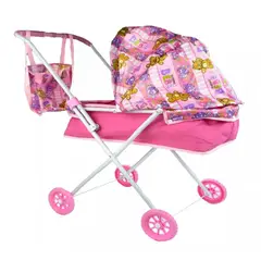 MUNDO BEBE - Cochecito Juguete Para Niña Tipo Moisés