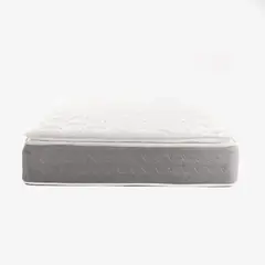 MICA - Colchón Doble Firmeza Suave Ortopédico Resortado con Pillow Milán 140 x 190 cm