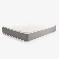 MICA - Colchón Semidoble Firmeza Media Ortopédico Resortado con Pillow Tokio 120 x 190 cm + Almohada