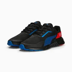 PUMA - TENIS HOMBRE BMW MMS TIBURION NEGRO AZUL ROJO