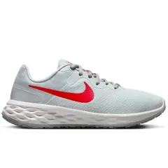 NIKE - TENIS REVOLUTION 6 GRIS MUJER