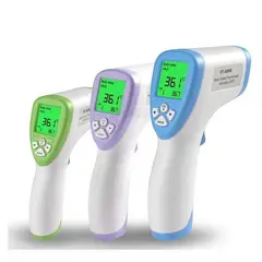 KIDSHOP - Termometro digital corporal infrarojo laser niños adultos morado