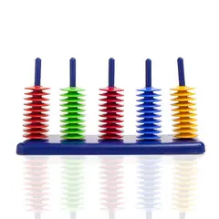CREAPLAST - Ábaco Vertical x50 - Multicolor