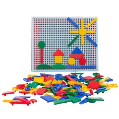 CREAPLAST - Figuras Geométricas x128 - Multicolor