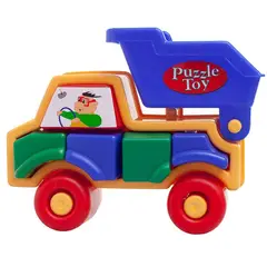CREAPLAST - Puzzle Toy Camión - Multicolor