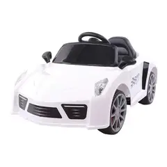 KIDSHOP - Carro Moto Recargables Electricos Montable LB606 Blanco