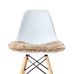 BANZAY - Cojin en Peluche para Silla Eames kit x4 - Beige