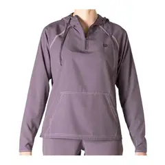 WILSON - Buzo Deportivo Con Capucha Mujer French 98518 Gris.