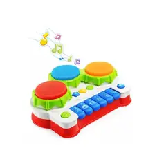 KIDSHOP - Piano Tambor Musical Para Bebe Juguete Didactico 9147-