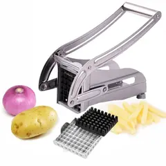 GENERICO - Cortador De Papas Verduras Potato Chipper Acero Inoxidable