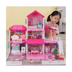 KIDSHOP - Casa de muñecas infantil cocina y comedor sorpresas x1259