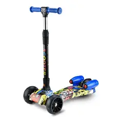 KIDSHOP - Patineta Scooter Vapor Humo Luces Bluetooth Led J003 Amari