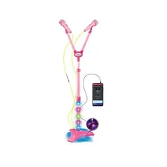KIDSHOP - Micrófono Karaoke Bluetooth Parlante Portatil HK-8030 ROSA