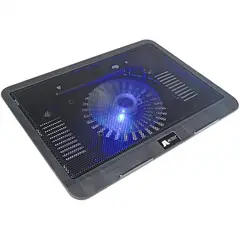 JALTECH - Base Refrigerante para portatil Super Slim 1 Ventilador