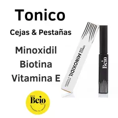 GENERICO - Serum Minoxidil Biotina Vitamina E Crecimiento Cejas Y Pestañas Fortalecimiento Beio