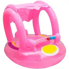 GENERICO - Bote Flotador Techo Inflable Para Bebé Niños