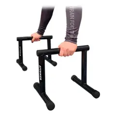 VITTORIA - Barras Mini Paralelas Base Redonda Gym Portatil