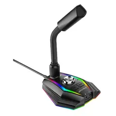 KIDSHOP - Micrófono condensador omnidireccional negro m2