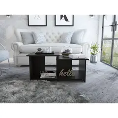 RTA DESIGN - Mesa de centro wema 3 mlw 950 wengue 42 x 89 x 53,2 rta muebles