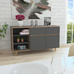 RTA DESIGN - Bife salem  bmp 3242 miel/plomo 79,4 x 140,60 x 41,80 rta muebles