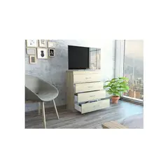 RTA DESIGN - Comoda santino  rta muebles  clr 3354 rovere - blanco