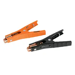 TRUPER - 2 Pinzas O Caimanes 6 Awg De Repuesto Para Cables De Iniciar