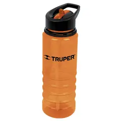 TRUPER - Botilito Con Pitillo Para Bebidas Frías, Capacidad 740 Ml