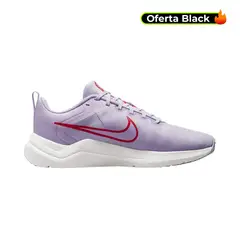 NIKE - Tenis Downshifter 12 Running Mujer-Lila Claro