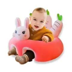KIDSHOP - Cojin almohada para sentar al bebé coneja jq-3