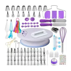 KIDSHOP - Kit Pasteleria Juego Decoracion Tortas Ponques 137 piezas PROKT-1