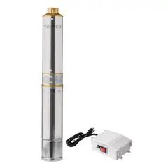 TRUPER - Bomba Sumergible Bala 3/4 Hp Acero Inoxidable, Agua Limpia