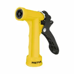 PRETUL - Pistola Plástica Para Manguera 2 Funciones, Largo 10 Cm