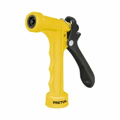 PRETUL - Pistola Plástica Para Manguera 5 Funciones, Largo 13 Cm