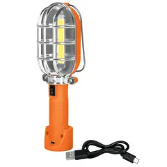 TRUPER - Linterna De Taller 280 Lm Recargable, Con Base Magnética