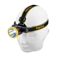 PRETUL - Linterna Tipo Minero Recargable 95 Lm Distancia 220 M