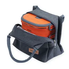 TRUPER - Portacomidas En Acero Inoxidable Para Frio Y Caliente