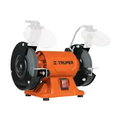 TRUPER - Esmeril De Banco Profesional De 6", 370 W Con Accesorios