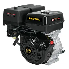 PRETUL - Motor A Gasolina 13 Hp, 389 Cc, Torque 25 Nm, 3600 Rpm