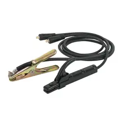TRUPER - Juego De Pinzas Para Soldar Con Cables De 2.8 Metros, 200 A