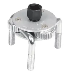 TRUPER - Llave De 3 Puntos Para Filtro De Aceite, 76 Mm A 114 Mm