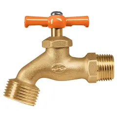 TRUPER - Llave Para Agua 3/4", Latón De Máxima Duración Y 5 Cuerdas