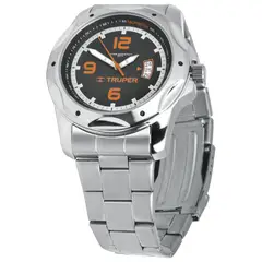 TRUPER - Reloj Para Hombre En Acero Inoxidable, Resistente Al Agua