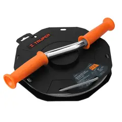 TRUPER - Sonda Con Manivela Y Carrete De 4.5 M, Tuberías Hasta De 2"
