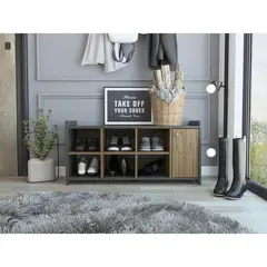 RTA DESIGN - Zapatero recibidor z-101 carbón+gales 48.1x100.6x35.5 rta muebles
