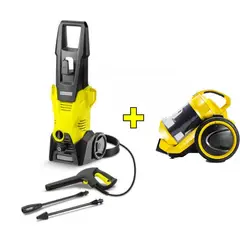 KARCHER - Combo hidrolavadora k3 mx + aspiradora vc3
